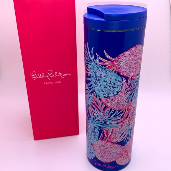 Lilly Pulitzer Insulated Travel Mug in Gypset - Picture 3 of 14